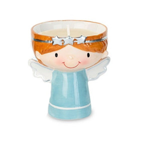 Vela Anjo Azul 9cm